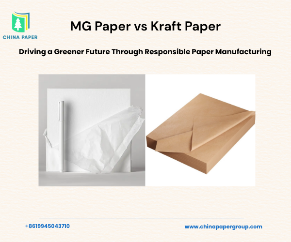 Papel MG vs Papel Kraft: Diferenças, Usos e Qual Escolher
