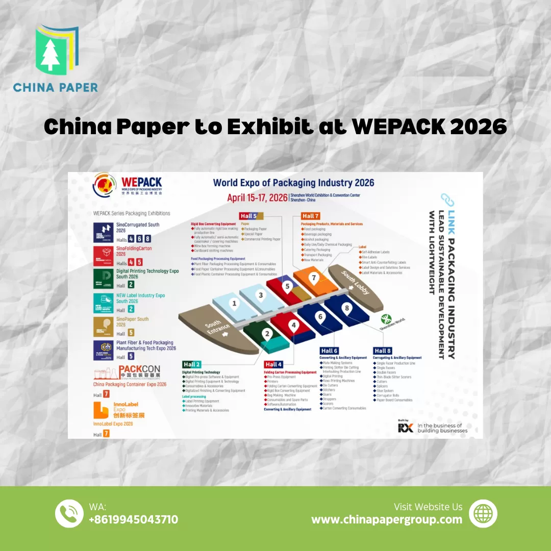 China Paper irá expor na WEPACK 2026