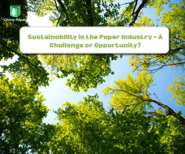 Sustentabilidade na Indústria de Papel – Um Desafio ou Oportunidade?