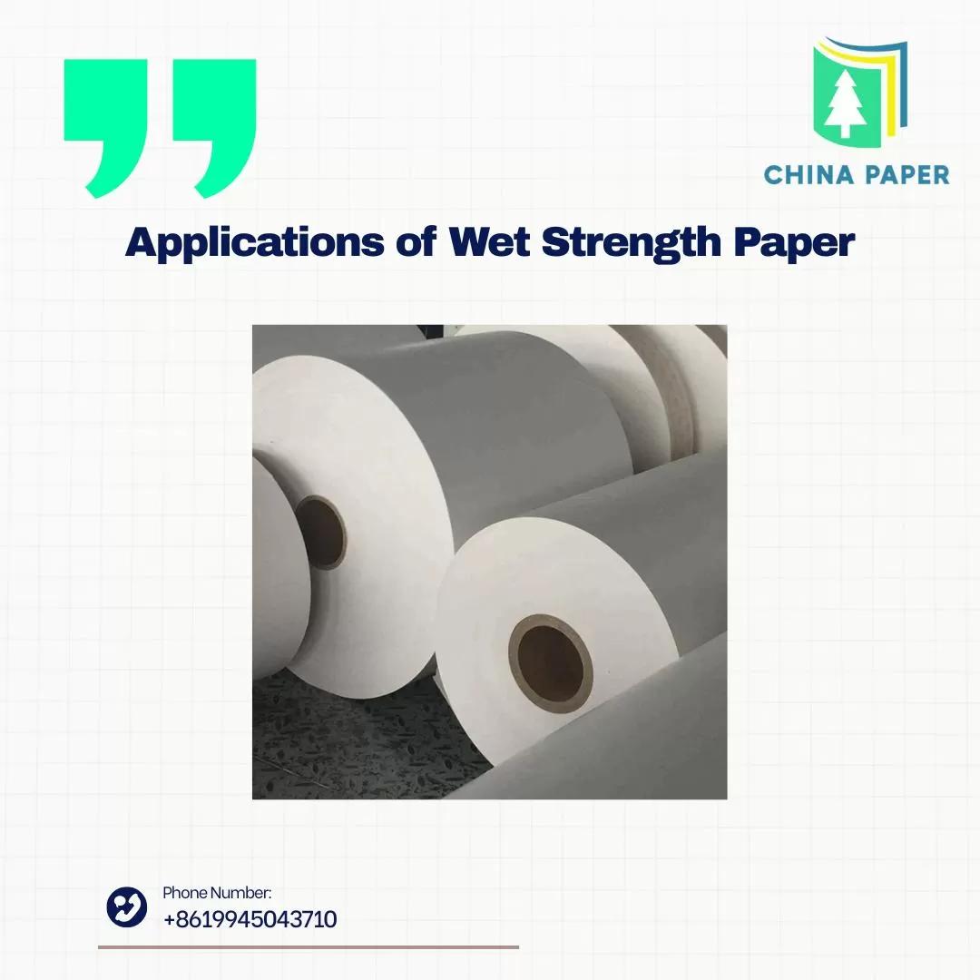 Aplicações do Papel de Resistência Úmida Aplicações do Papel de Resistência Úmida