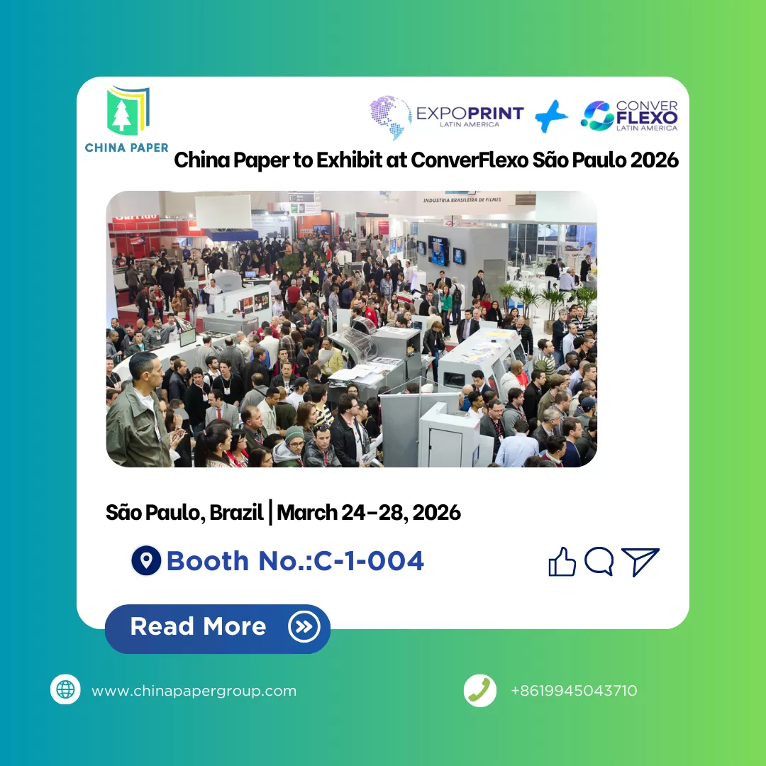 China Paper estará na ConverFlexo São Paulo 2026