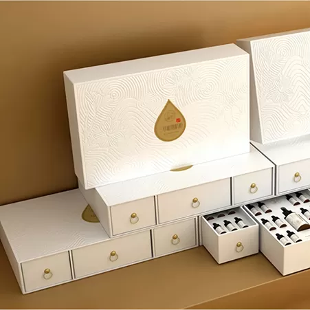 Caixa de Presente de Cuidados com a Pele e Maquiagem Premium
