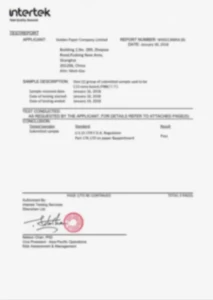 Certificado Intertek