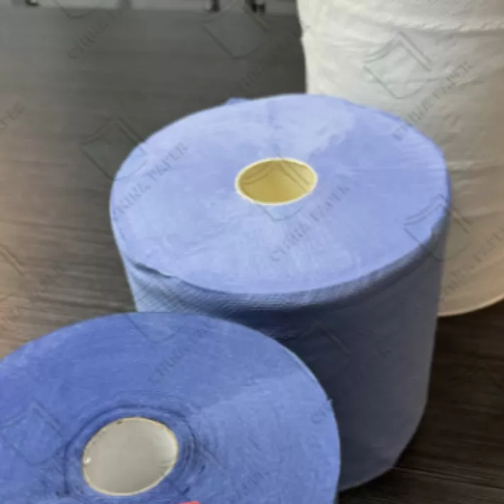 A Aplicação do Papel Toalha Azul