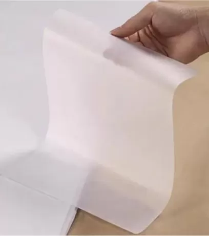 Papel à prova de gordura à base de água
